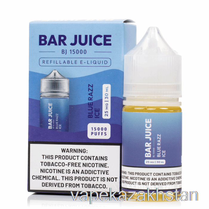 Vape Smoke Blue Razz Ice - Bar Juice - 30mL 25mg